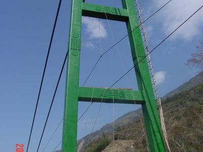 上部結構-鋼構橋塔
